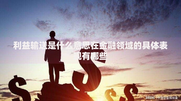 利益输送是什么意思在金融领域的具体表现有哪些 利益输送是什么意思在金融领域的具体表现有哪些