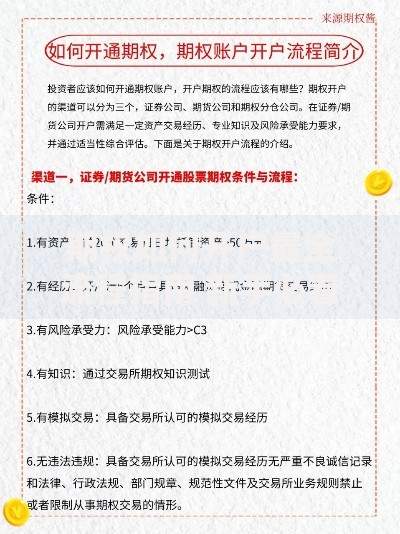 期权如何开户最全流程指南 新手必看的开户攻略