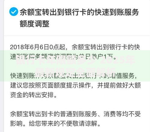 银行卡年限额多少 2025年最新规定全面解析