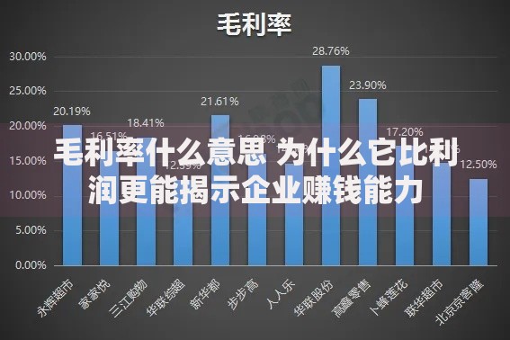 毛利率什么意思 为什么它比利润更能揭示企业赚钱能力