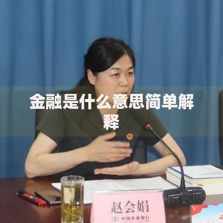 金融是什么意思简单解释 金融是什么意思简单解释