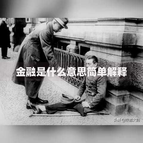 金融是什么意思简单解释 金融是什么意思简单解释