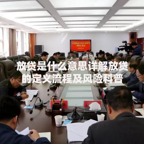 放贷是什么意思详解放贷的定义流程及风险科普