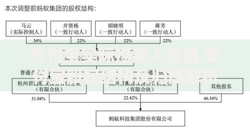 支付宝实际控制人是谁 支付宝股权结构及归属解析