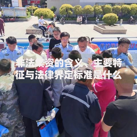 非法集资的含义、主要特征与法律界定标准是什么