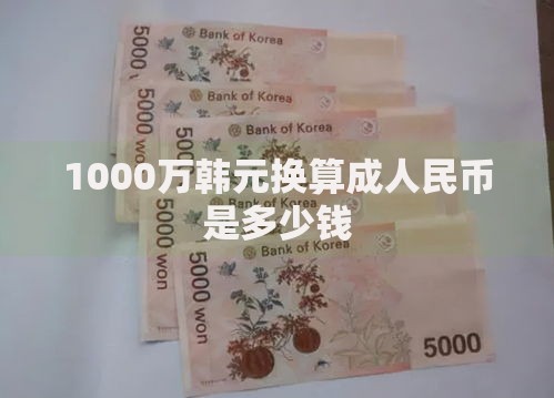 1000万韩元换算成人民币是多少钱