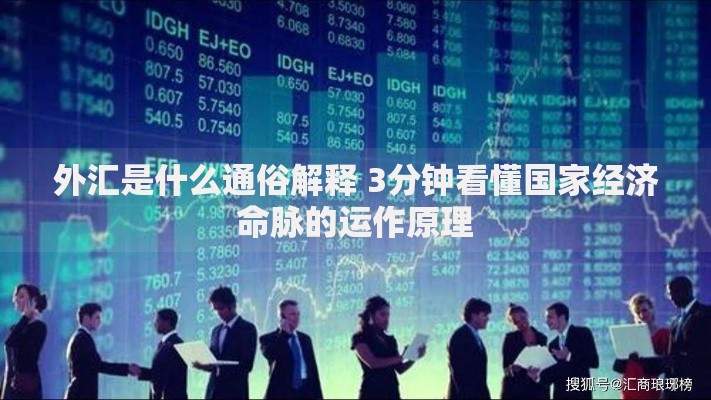 外汇是什么通俗解释 3分钟看懂国家经济命脉的运作原理