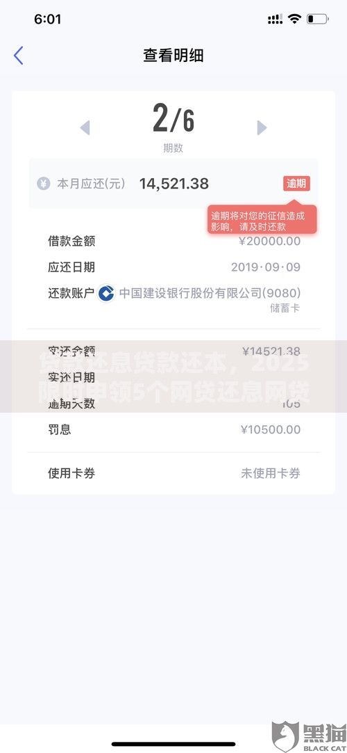 贷款还息贷款还本，2025限时申领5个网贷还息网贷还本借款平台