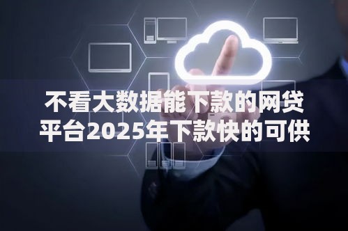不看大数据能下款的网贷平台2025年下款快的可供选择的确实不少！今天为您隆重盘点这五个黑户贷款平台！