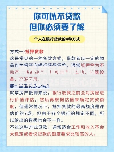 有不查征信的小额贷款2025年核心内幕消息！必看五个不查征信 还有下款平台么