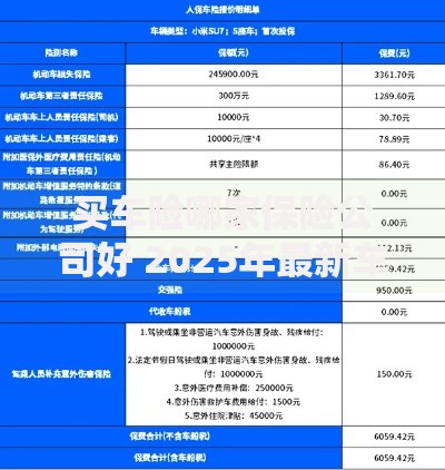 买车险哪家保险公司好 2025年最新车险公司排名与投保指南