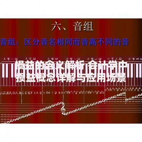 损益的含义解析 会计学中损益概念详解与应用场景