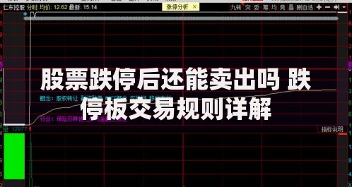 股票跌停后还能卖出吗 跌停板交易规则详解