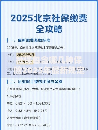 社保包含哪几种保险2025年最新规定及缴费标准