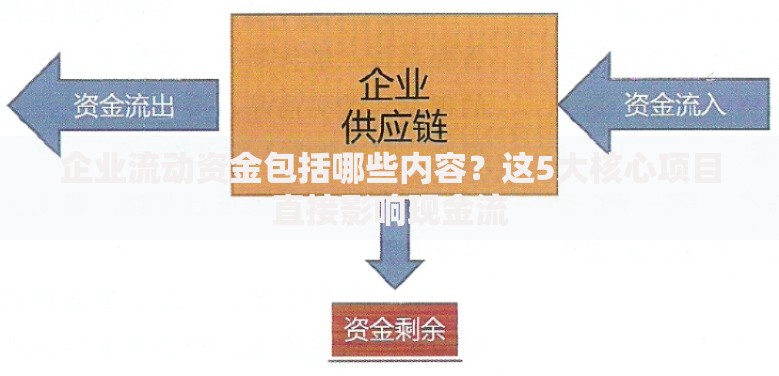 企业流动资金包括哪些内容？这5大核心项目直接影响现金流
