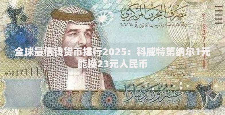 全球最值钱货币排行2025：科威特第纳尔1元能换23元人民币