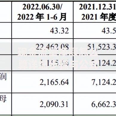 现金流量净额怎么算详细步骤与公式解析