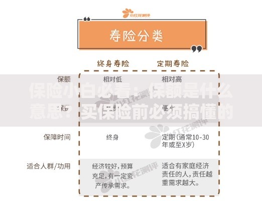 保险小白必看：保额是什么意思？买保险前必须搞懂的5个关键点