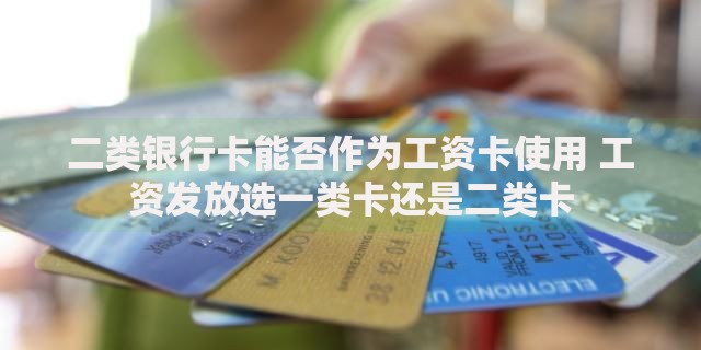 二类银行卡能否作为工资卡使用 工资发放选一类卡还是二类卡