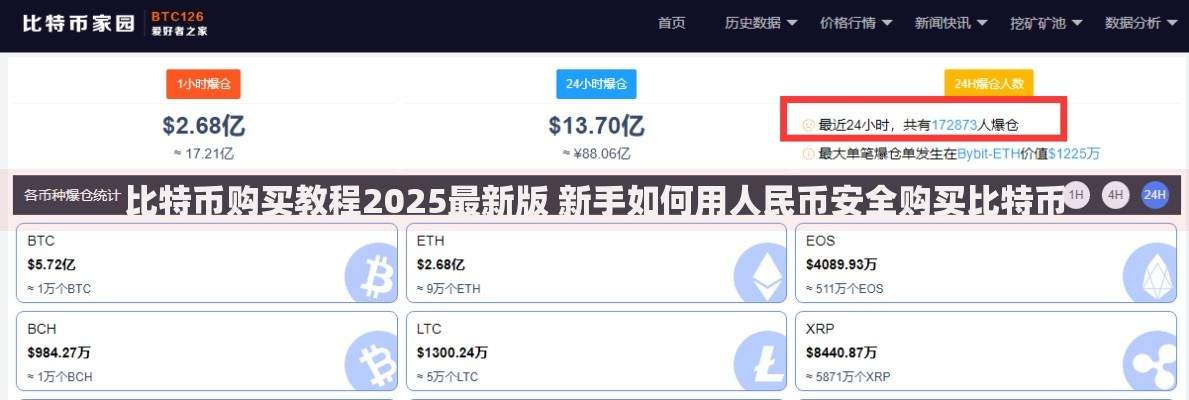比特币购买教程2025最新版 新手如何用人民币安全购买比特币
