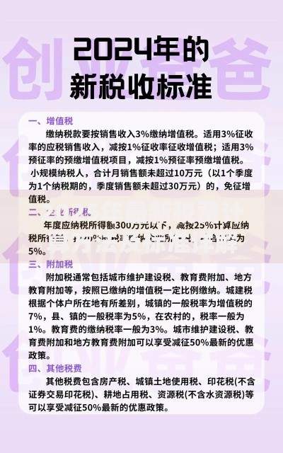 2025年最新税费计算方法及标准详解