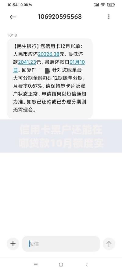 信用卡黑户还能在哪贷款10月额度实时变动！今日叙述五个网贷黑户还能在哪借钱app