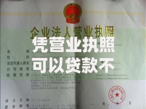 凭营业执照可以贷款不2025年汇集这5个！本篇为您精心收集！