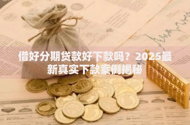 借好分期贷款好下款吗？2025最新真实下款案例揭秘
