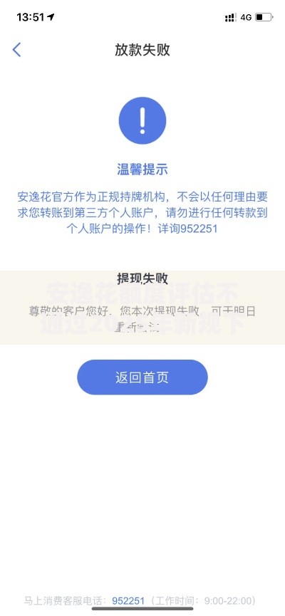 安逸花额度评估不通过2025年新规下的解决方案