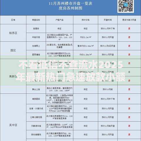 不看征信不查流水2025年最新热门急速放款小额网贷平台推荐 不看征信不查流水2025年最新热门急速放款小额网贷平台推荐