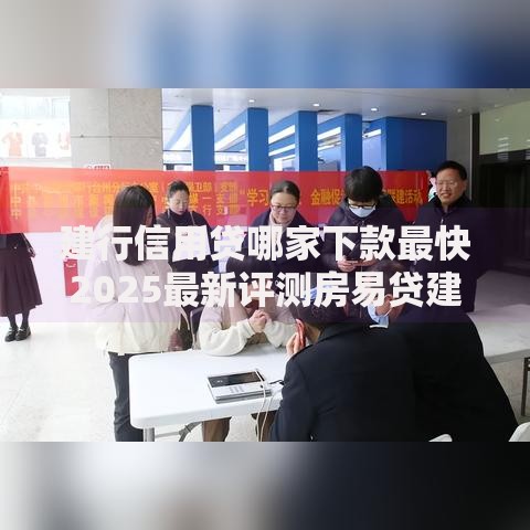 建行信用贷哪家下款最快2025最新评测房易贷建易贷怎么选