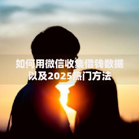 如何用微信收集借钱数据以及2025热门方法