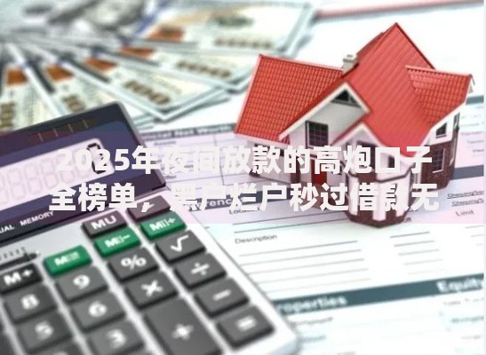 2025年夜间放款的高炮口子全榜单,黑户烂户秒过借款无忧! 2025年夜间放款的高炮口子全榜单,黑户烂户秒过借款无忧!