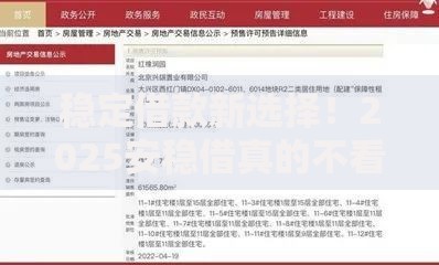 稳定借款新选择!2025安稳借真的不看征信必过审核 稳定借款新选择!2025安稳借真的不看征信必过审核