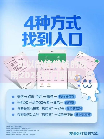 可以微信借钱的应用2025热门新版：微信放心借