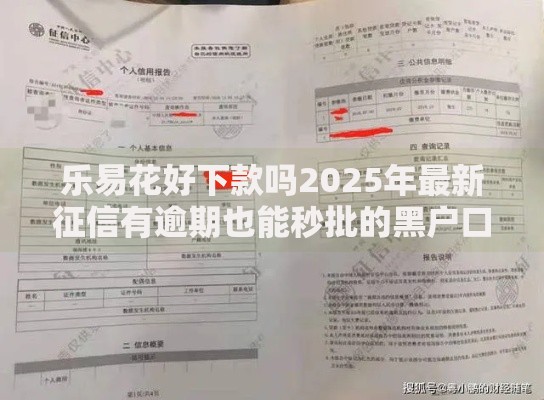 乐易花好下款吗2025年最新征信有逾期也能秒批的黑户口子 乐易花好下款吗2025年最新征信有逾期也能秒批的黑户口子