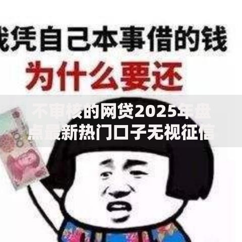 不审核的网贷2025年盘点最新热门口子无视征信黑户秒下款平台 不审核的网贷2025年盘点最新热门口子无视征信黑户秒下款平台