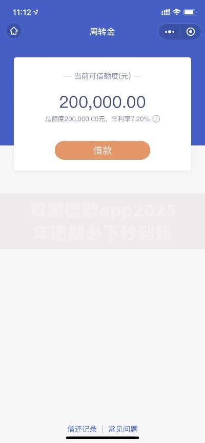 双黑借款app2025年逾期必下秒到账最新大额口子推荐 双黑借款app2025年逾期必下秒到账最新大额口子推荐