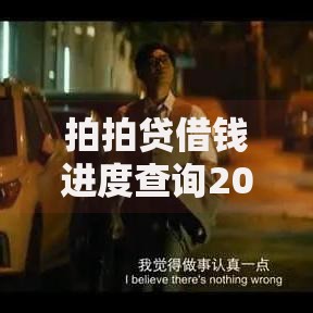 拍拍贷借钱进度查询2025最新放款加速通道与额度调整状态