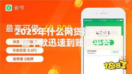2025年什么网贷能不看征信下款迅速到账快平台