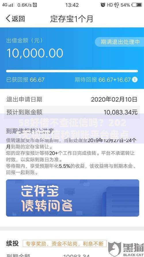 58好借不查征信吗？2025无视征信秒到账平台盘点及最新口子推荐