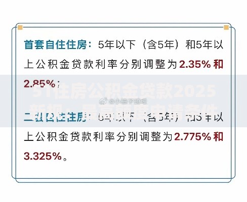 51住房公积金贷款2025新规：最高额度申请条件与快速到账技巧