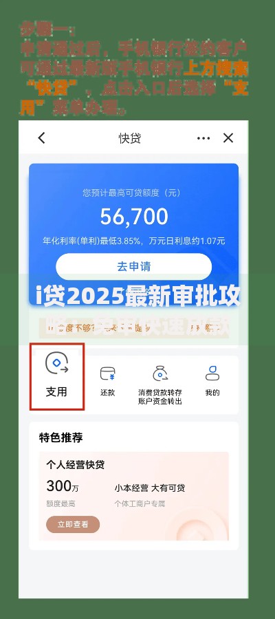 i贷2025最新审批攻略：免审快速放款额度秒到账特惠