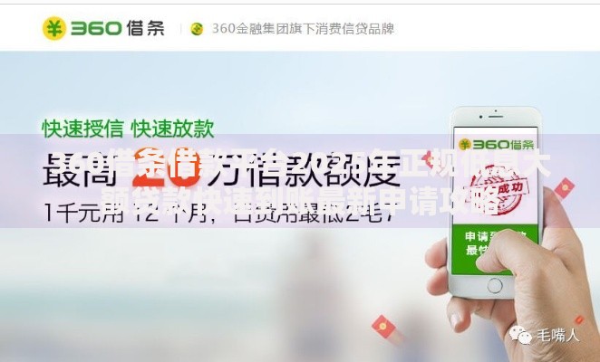 360借条借款平台2025年正规低息大额贷款快速到账最新申请攻略
