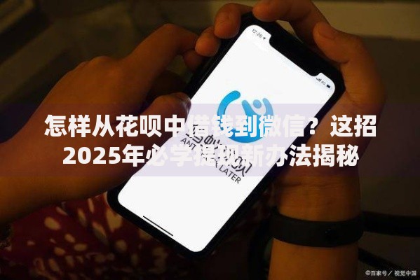 怎样从花呗中借钱到微信?这招2025年必学提现新办法揭秘 怎样从花呗中借钱到微信?这招2025年必学提现新办法揭秘
