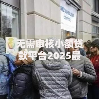 无需审核小额贷款平台2025最快到账正规低息手机申请