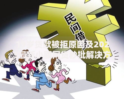 19岁贷款被拒原因及2025最新小额网贷秒批解决方案