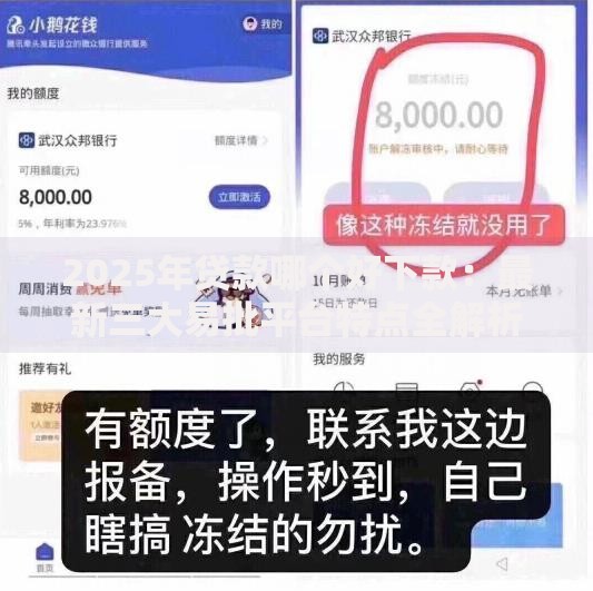 2025年贷款哪个好下款：最新三大易批平台特点全解析