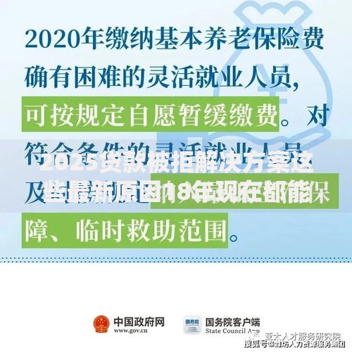 2025贷款被拒解决方案这些最新原因18年现在都能批
