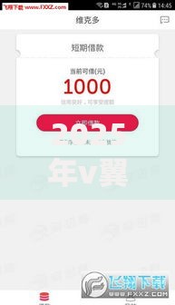 2025年v翼支付借钱秒到账高额度低利息审核快极速放款新功能